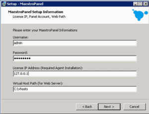 MaestroPanel Admin