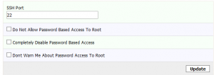 Kloxo-MR SSH Port