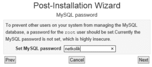 Virtualmin MySQL Password