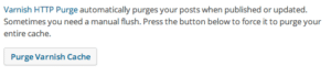 Varnish Cache HTTP Purge