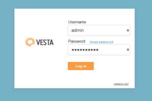 VestaCP Login