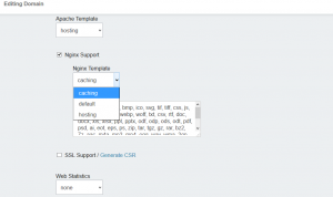 VestaCP Nginx Templates