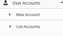 CWP User Accounts