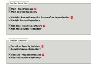 Debian Repository Updates