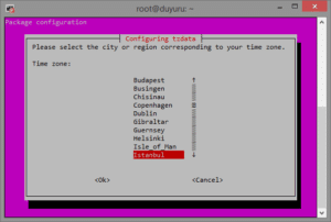 NTP tzdata Country