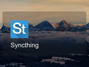 Syncthing Server