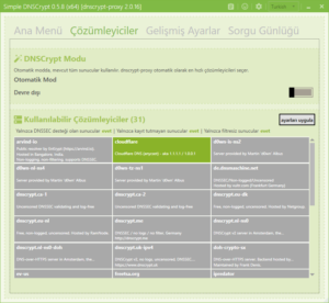 Simple DNSCrypt Cloudflare